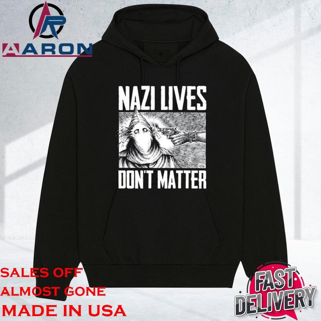 Official Free Palestine Nazi Lives Don't Matter Diablo Macabre hoodie