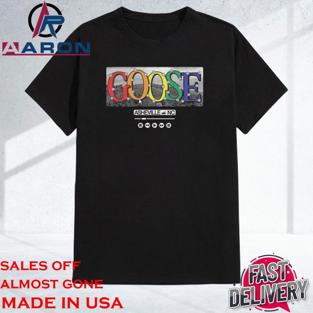 Official Goose Asheville, NC Benefit Limited 2024 Shirt