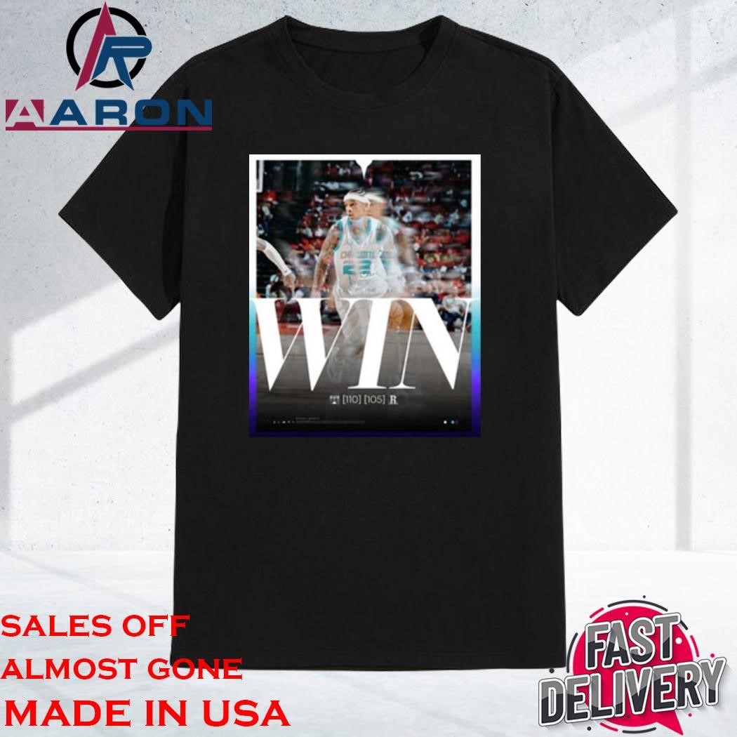 Official Hornets Win Charlotte Hornets Basketball Shirt