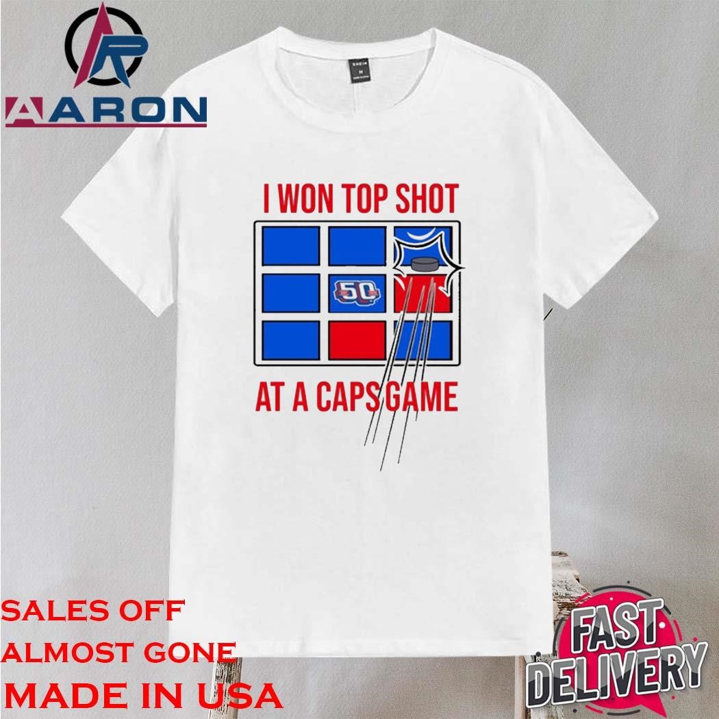 Official I Won Top Shot At A Caps Game 2024 Shirt