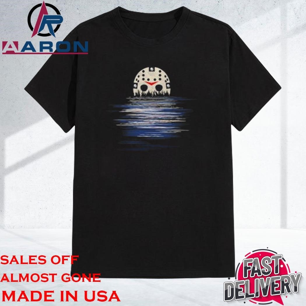 Official Jason Voorhees Camp Crystal Lake Moonshine T-Shirt