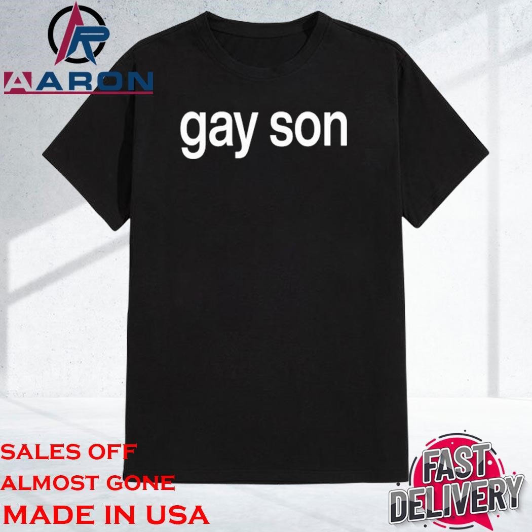 Official Jiungsboyf Gay Son T-Shirt