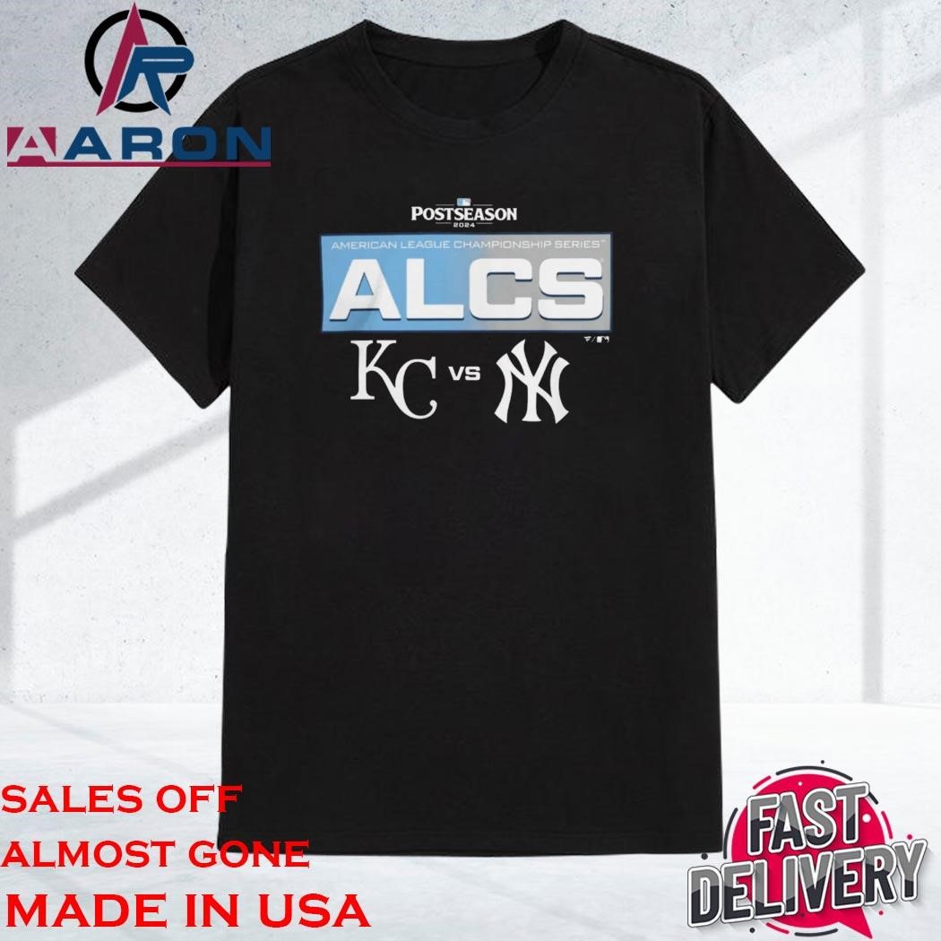 Official Kansas City Royals vs New York Yankees 2024 American League Champions Series Matchup Shirt