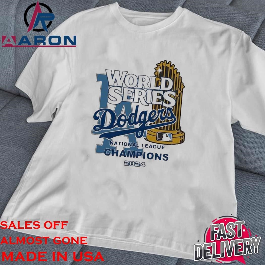 Official Los Angeles Dodgers Mlb World Series National League Champions 2024 Let’s Go Dodgers classic