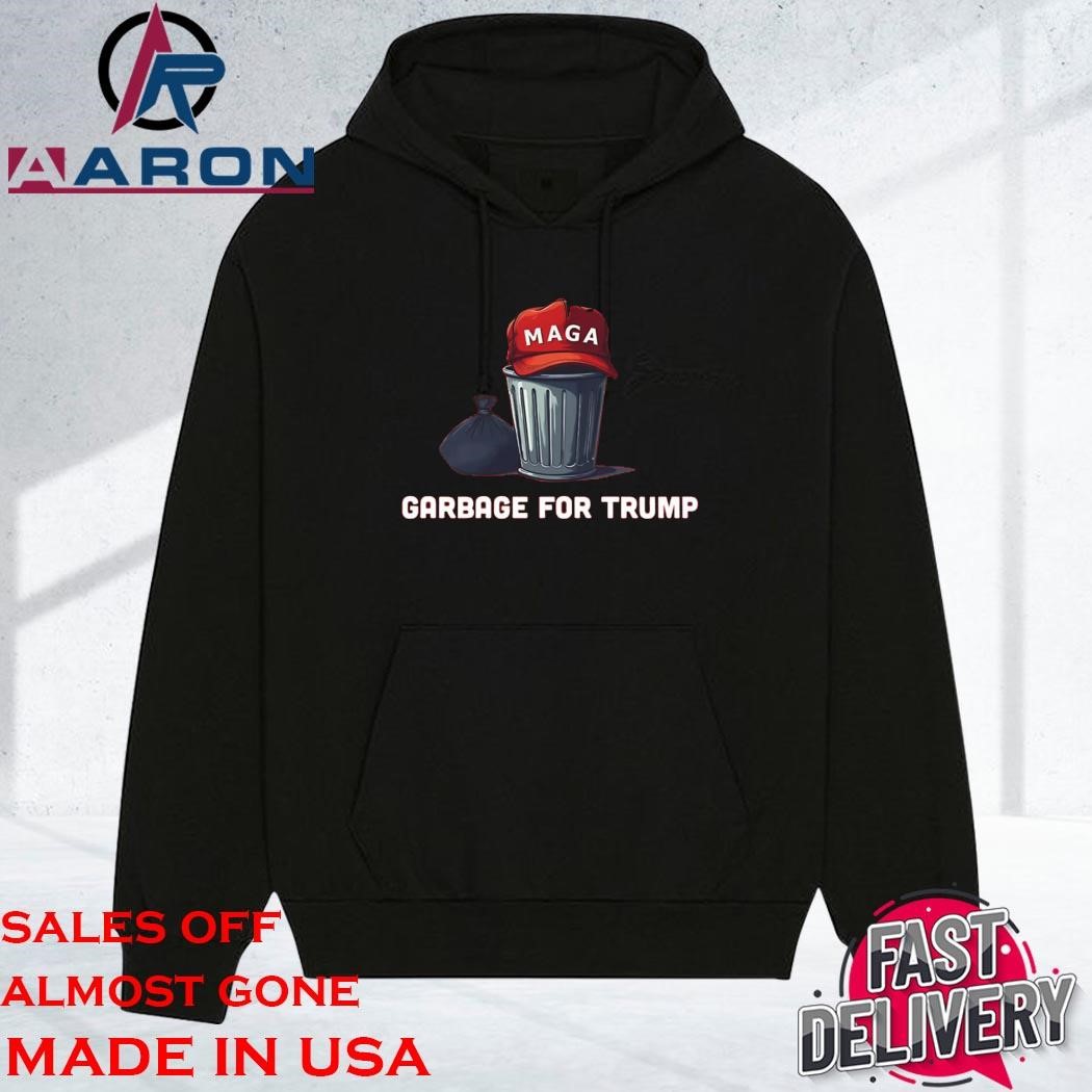 Official Maga Garbage For Trump hoodie