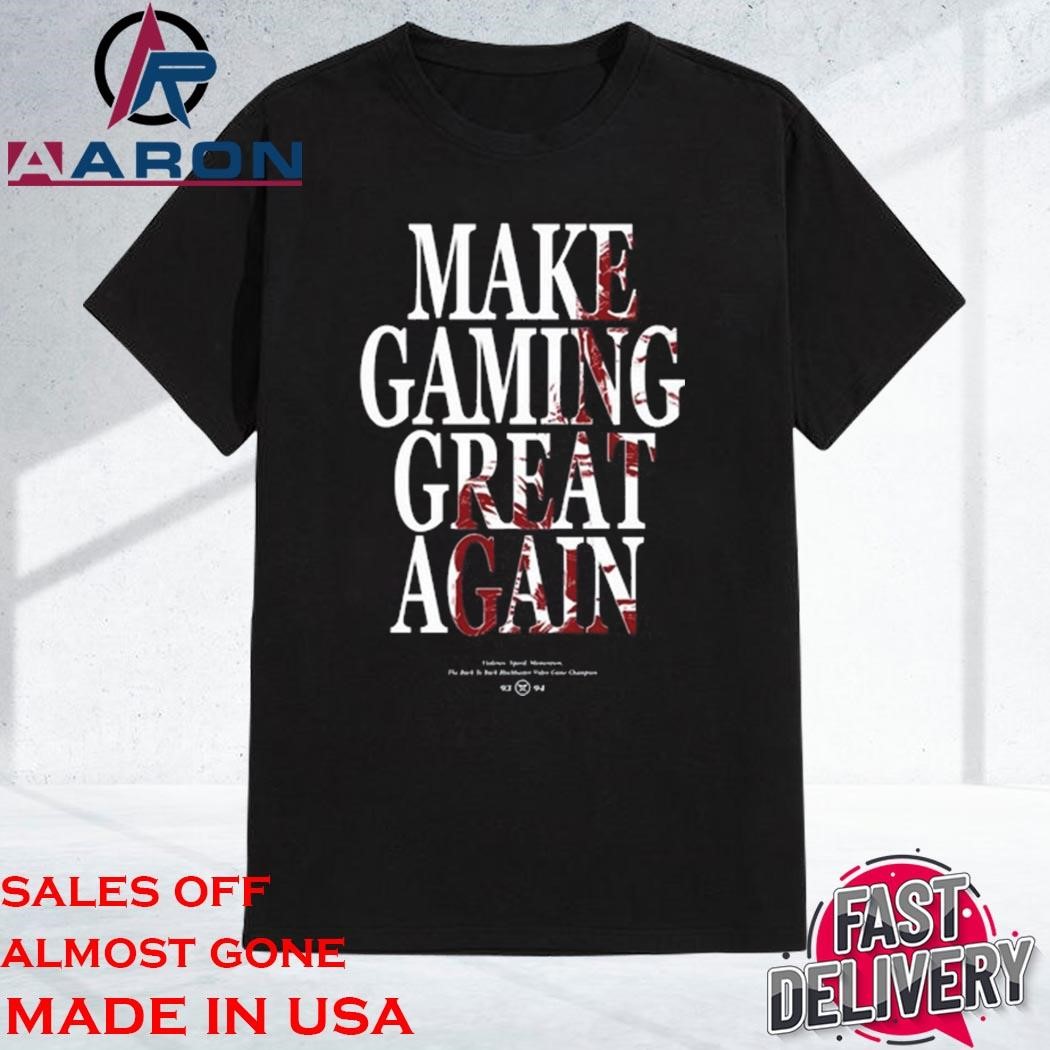 Official Make Gaming Great Again Shirt