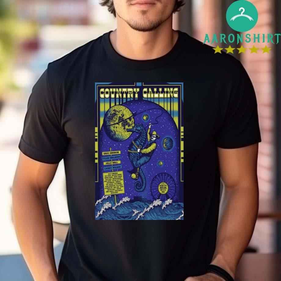 Official Official Country Calling Festival Oct 4-5 2024 Ocean City, MD Shirt