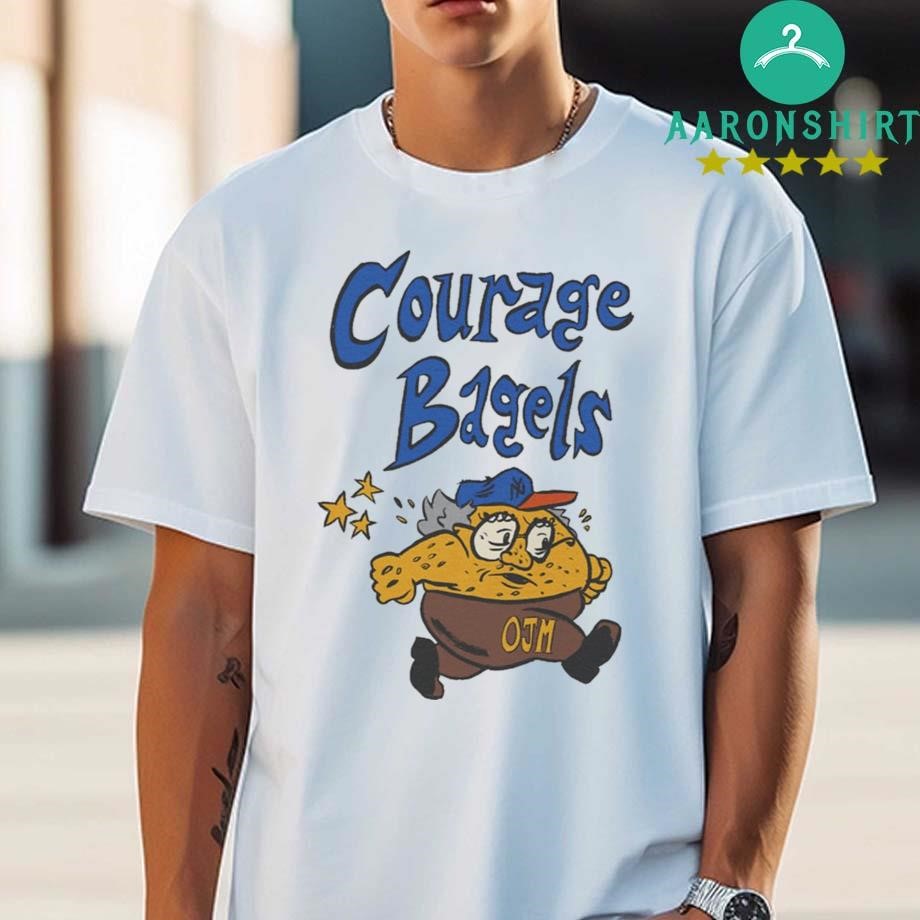 Official Official Courage bagels OJM New York Mets T-shirt