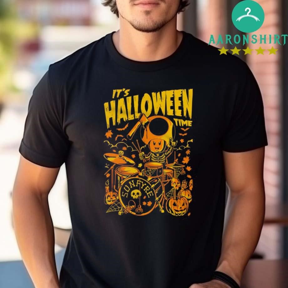 Official Official Dracula Byte It's Halloween Sunfyre Time 2024 T-shirt