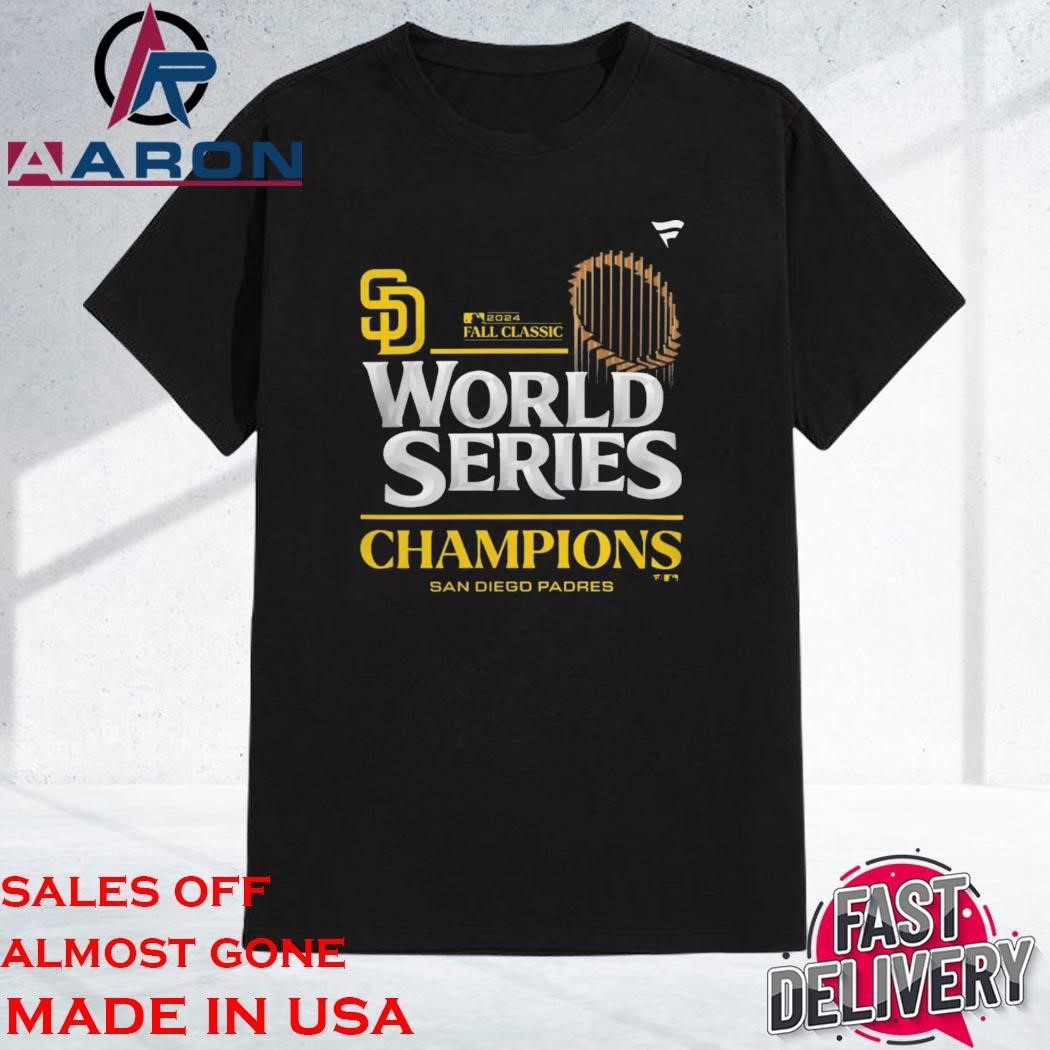 Official Official San Diego Padres 2024 World Series Champions Locker Room Shirt