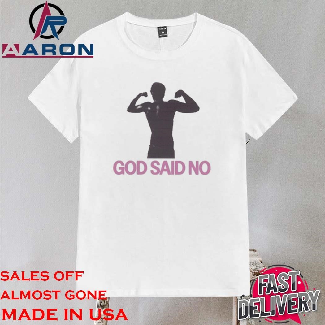 Official Omar Apollo God Said No Muscle Shirt