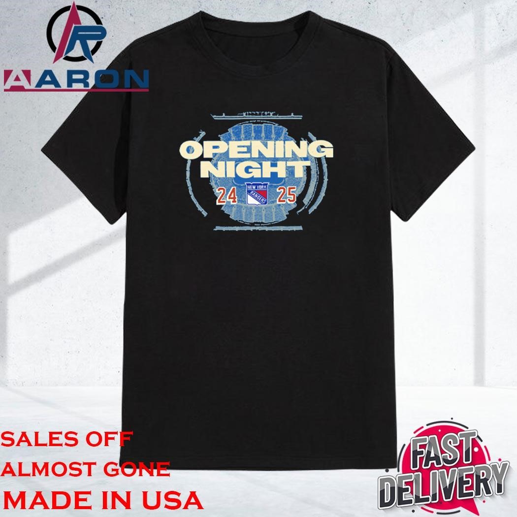 Official Opening Night New York Rangers 24 25 Shirt