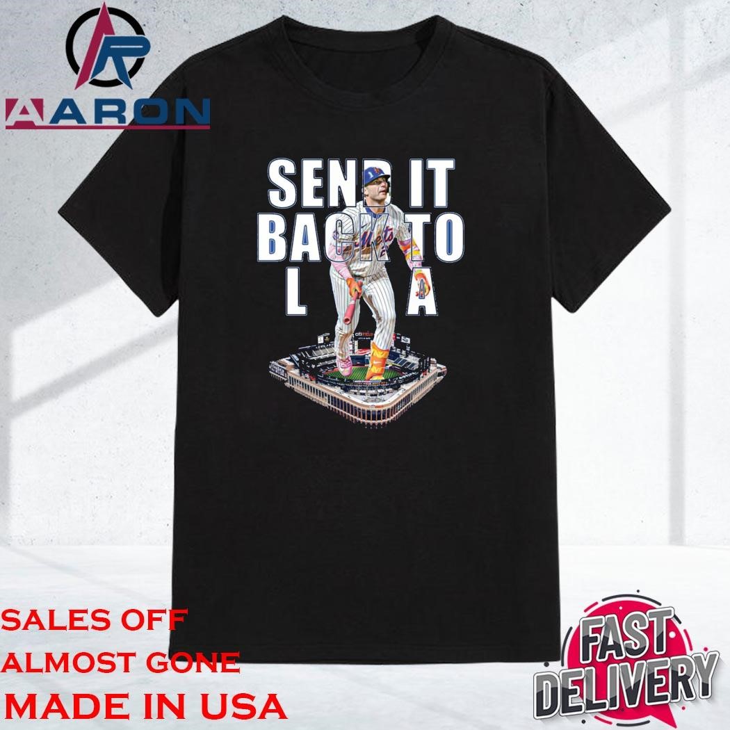 Official Pete Alonso Send It Back To LA T-Shirt