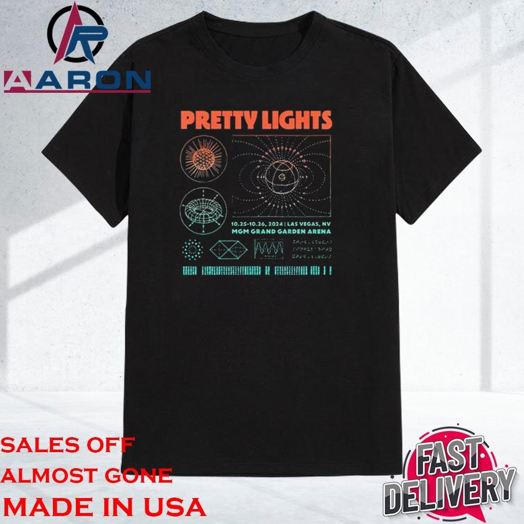 Official Pretty Light In Las Vegas NV On Oct 25-26 2024 Tour Shirt