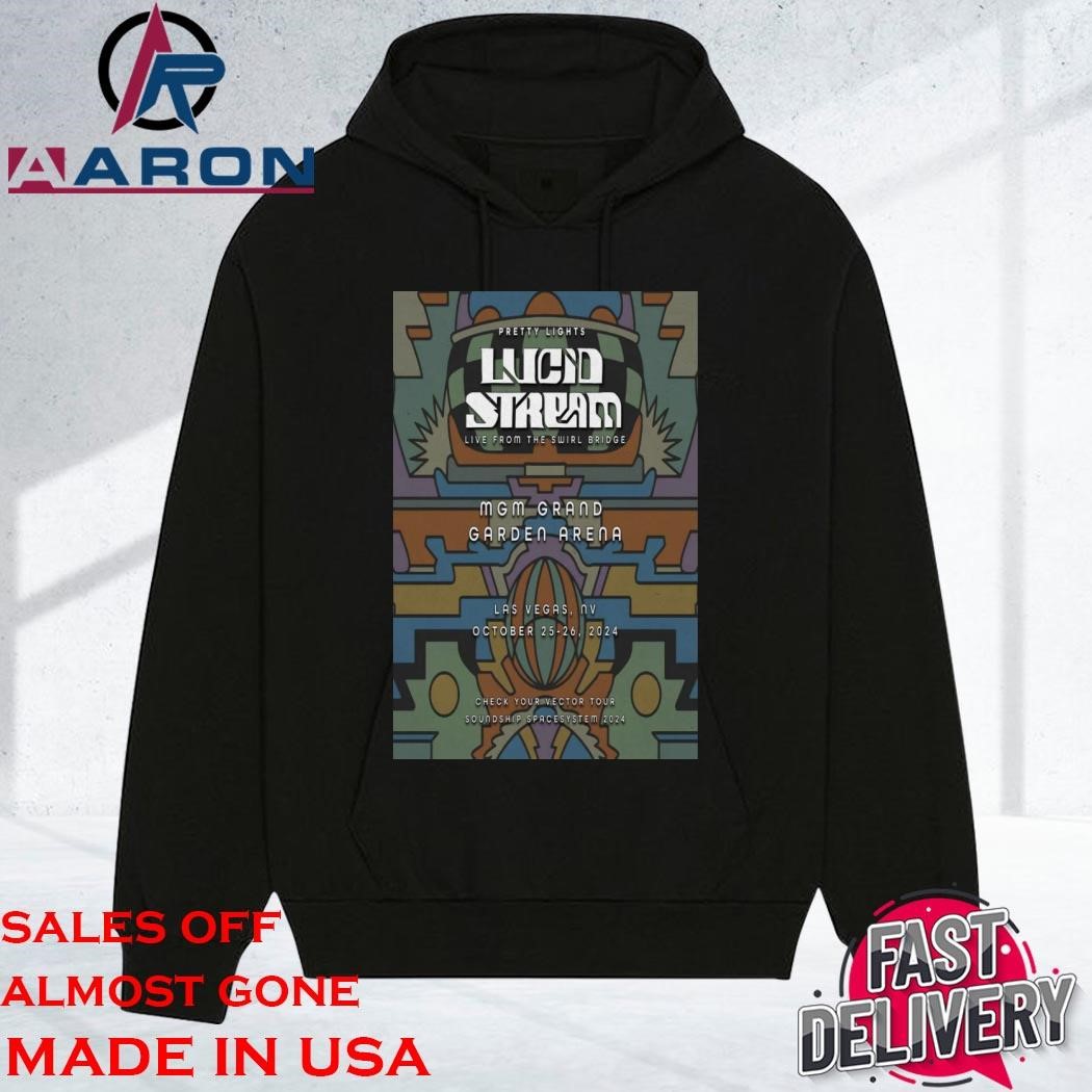 Official Pretty Lights Tour MGM Grand Garden Arena Las Vegas, Nv Oct 25-26 2024 hoodie