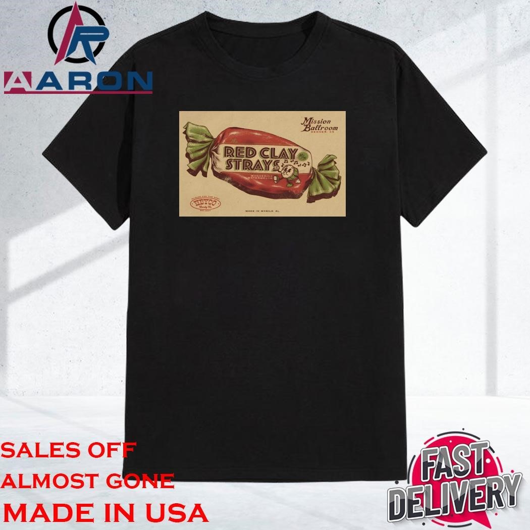 Official Red Clay Mission In Denver, CO On Oct 31 2024 At Ballroom Strays Shirt