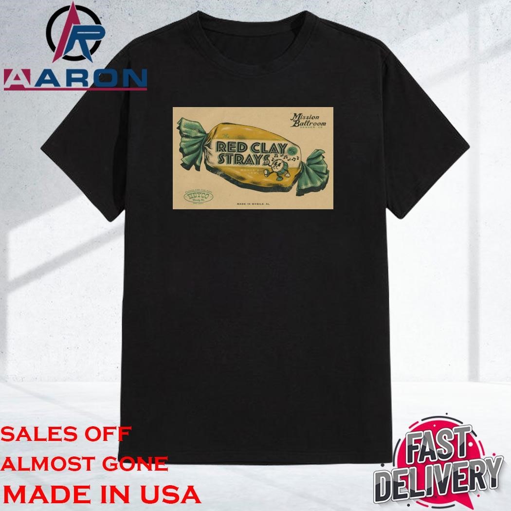 Official Red Clay Strays Mission Ballroom Denver, CO Oct 31 2024 Tour Shirt