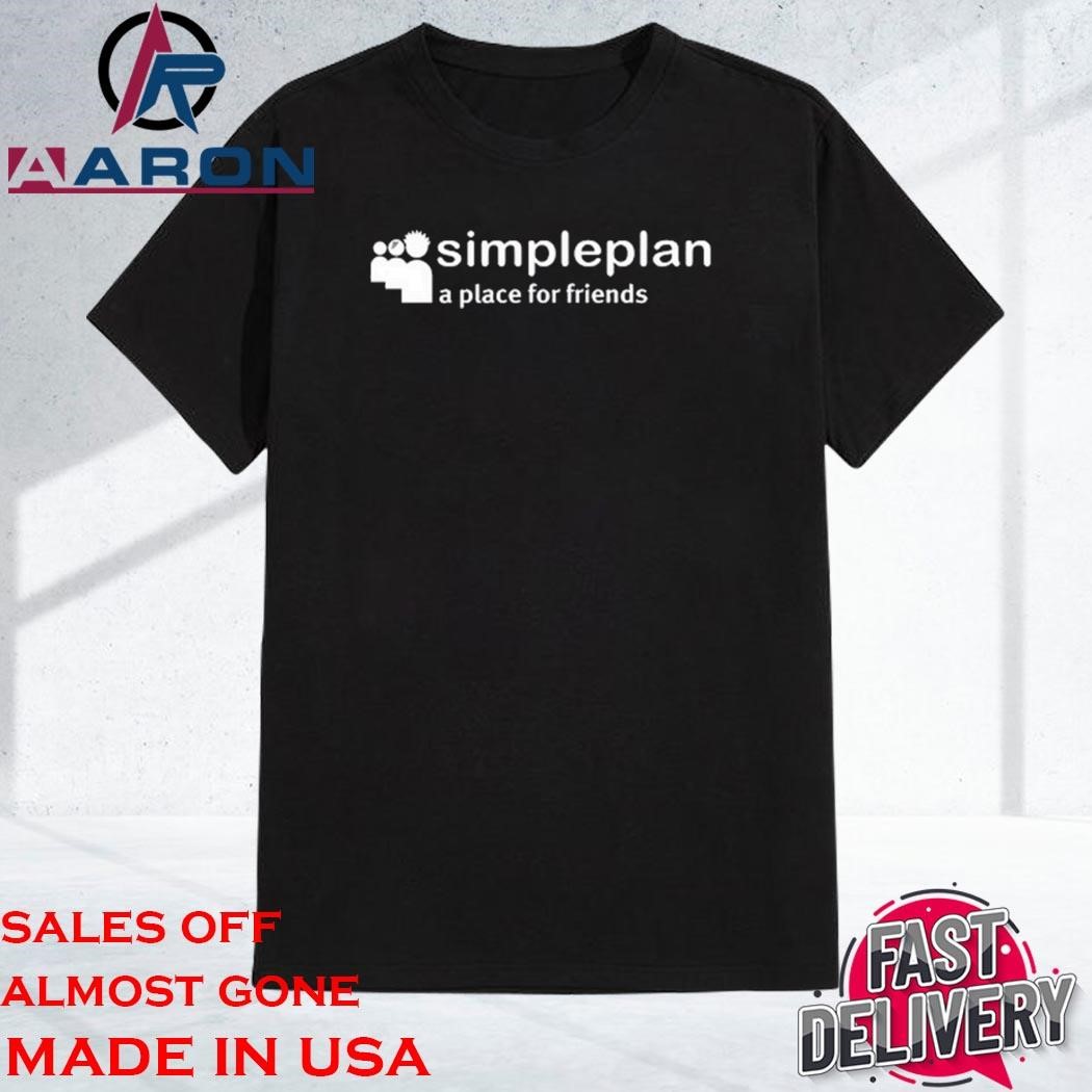 Official Simple Plan Myspace Throw Back 2024 Shirt