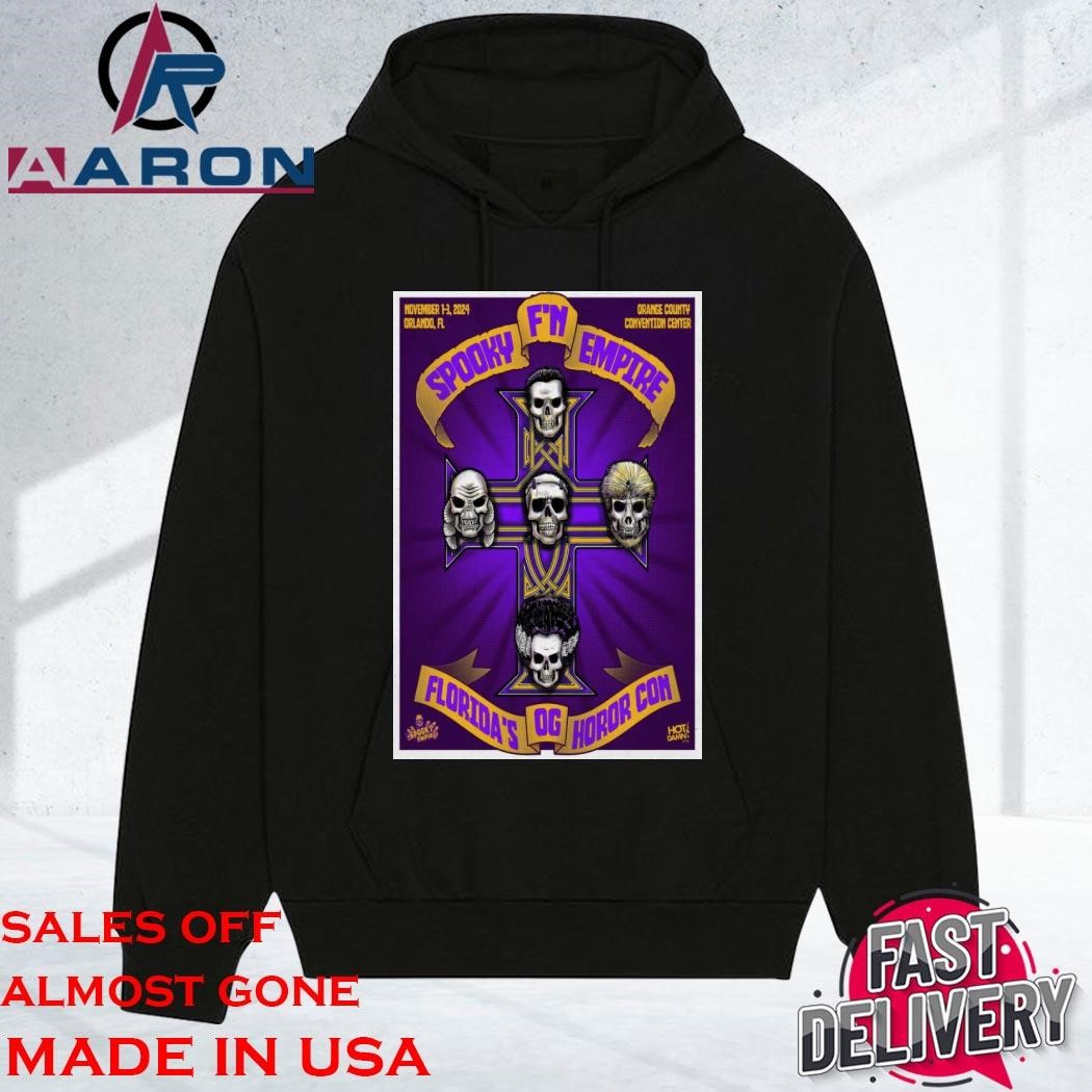 Official Spooky Empire November 1-3 2024 Orlando FL hoodie