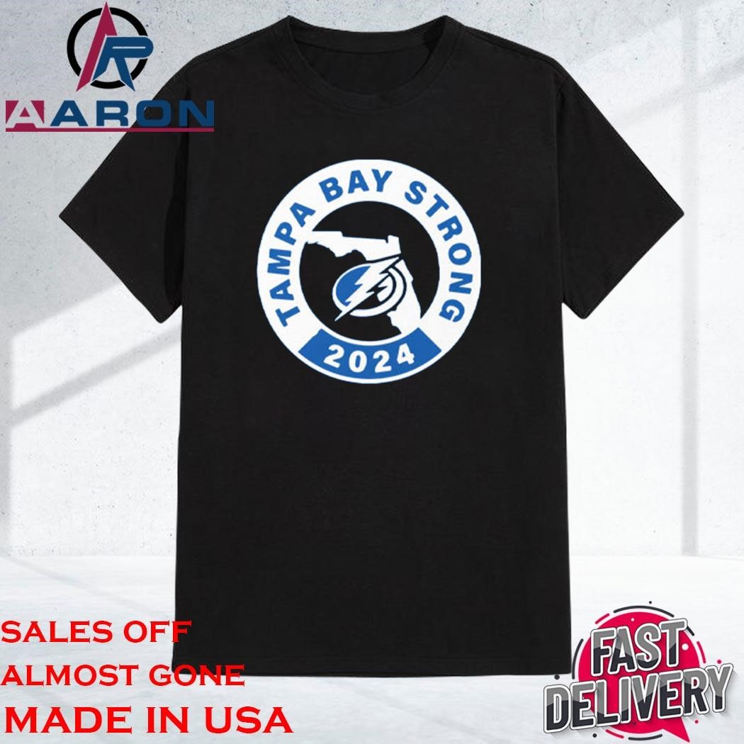 Official Tampa Bay Lightning Tampa Bay Strong 2024 Shirt