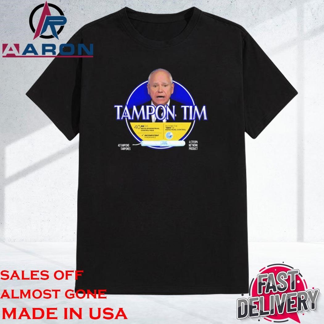 Official Tampon Tim A Ctespn Network 40 Tampons Shirt