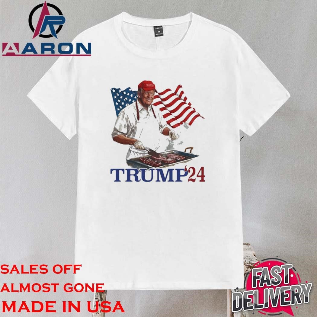 Official Trump 24 The Art of the Grill T-Shirt