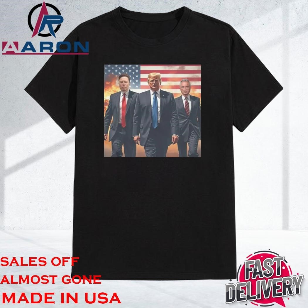 Official Trump Elon RFK 2024 T-Shirt