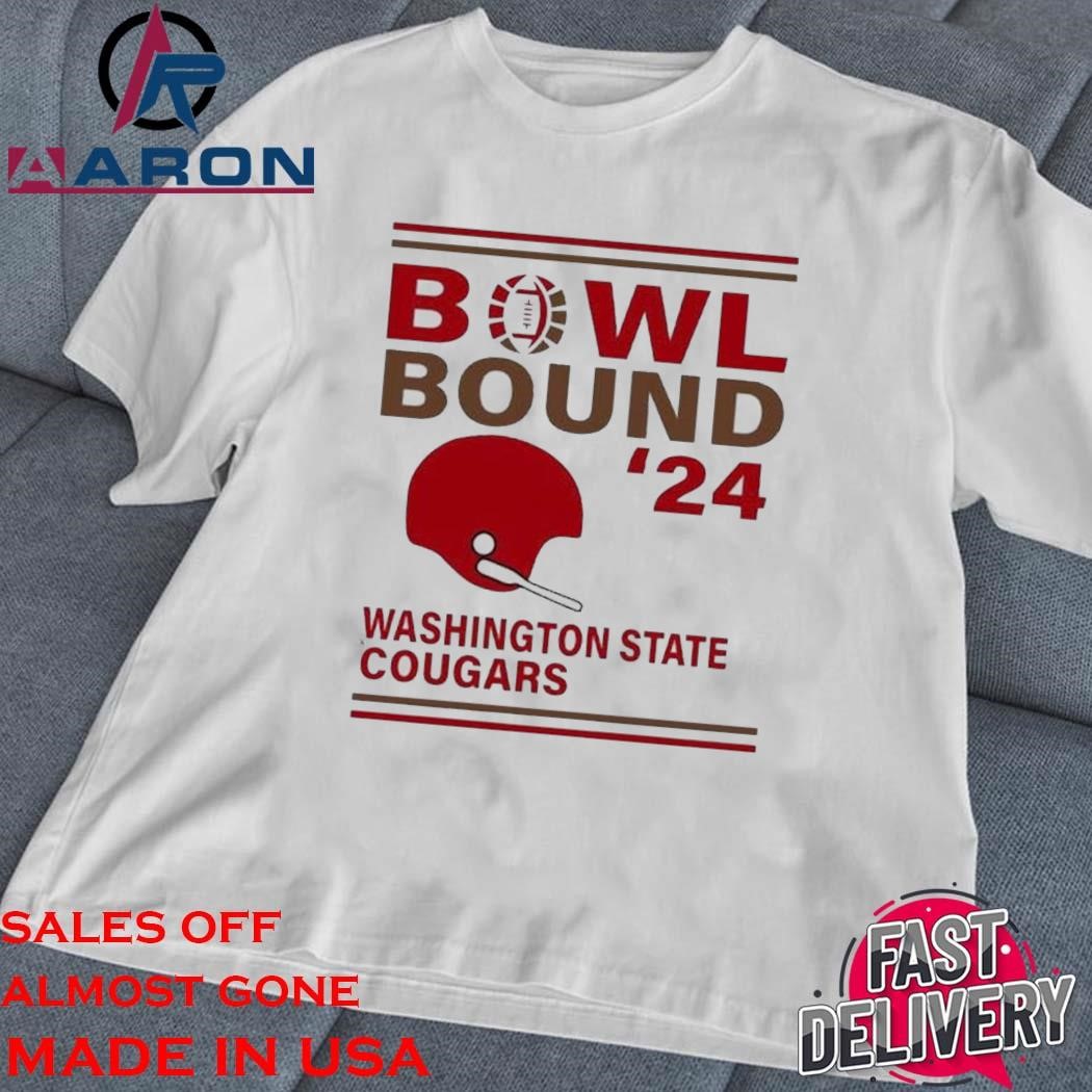 Official Washington State Cougars 2024 Bowl Bound Helmet classic