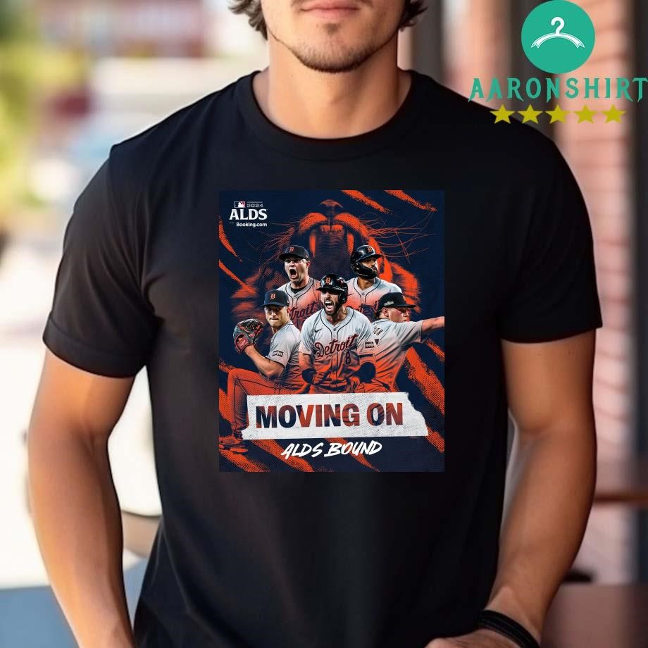 Original Detroit Tigers 2024 ALDS Bound Moving On Unisex shirt