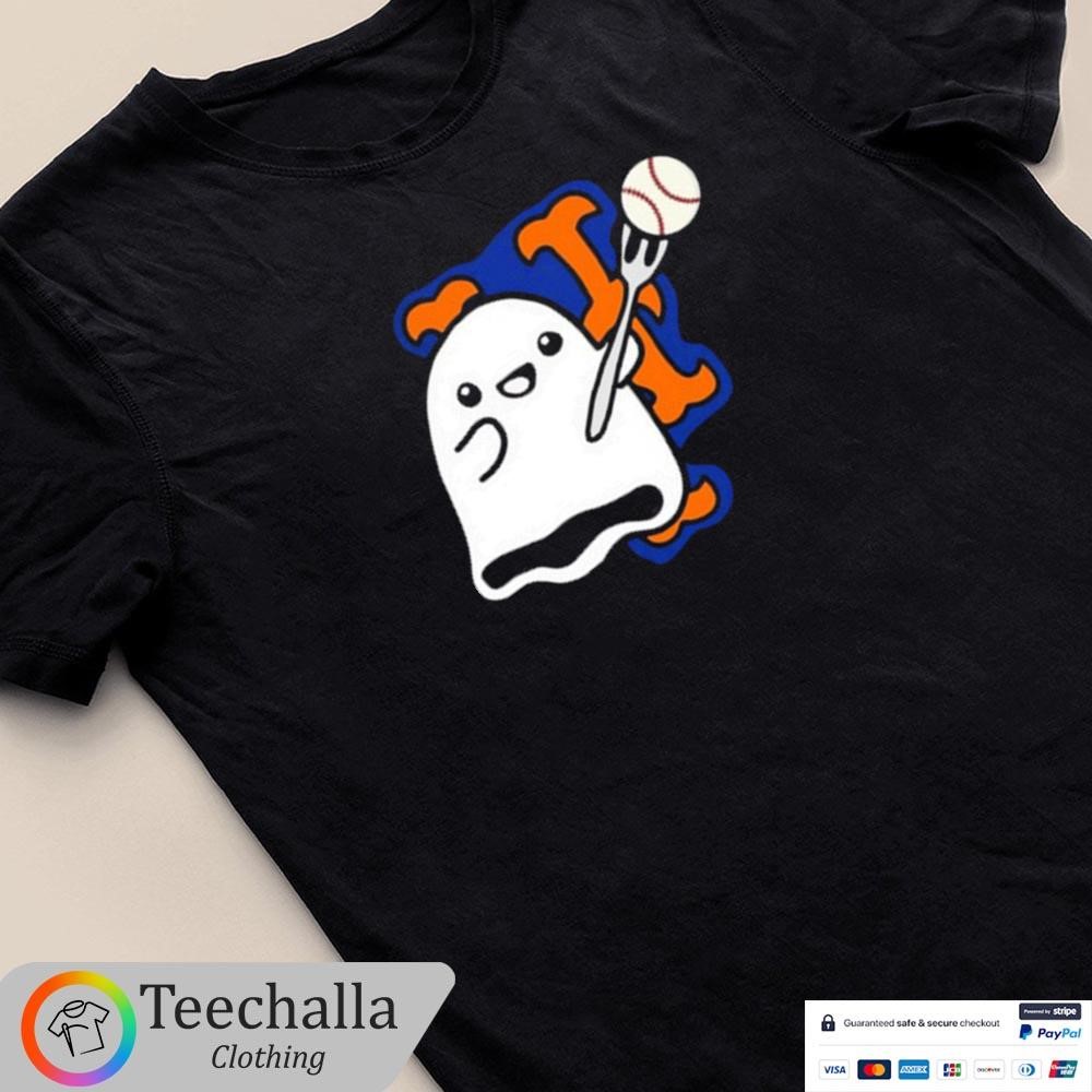 Original Let's Go new York Mets Baby Ghost Halloween 2024 Shirt