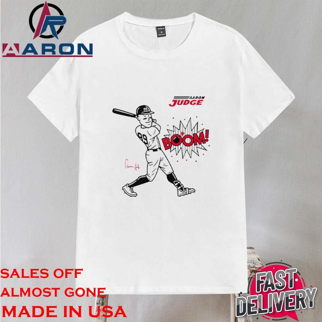 Original New York Yankees Aaron Judge Brings The Boom Signature Shirt