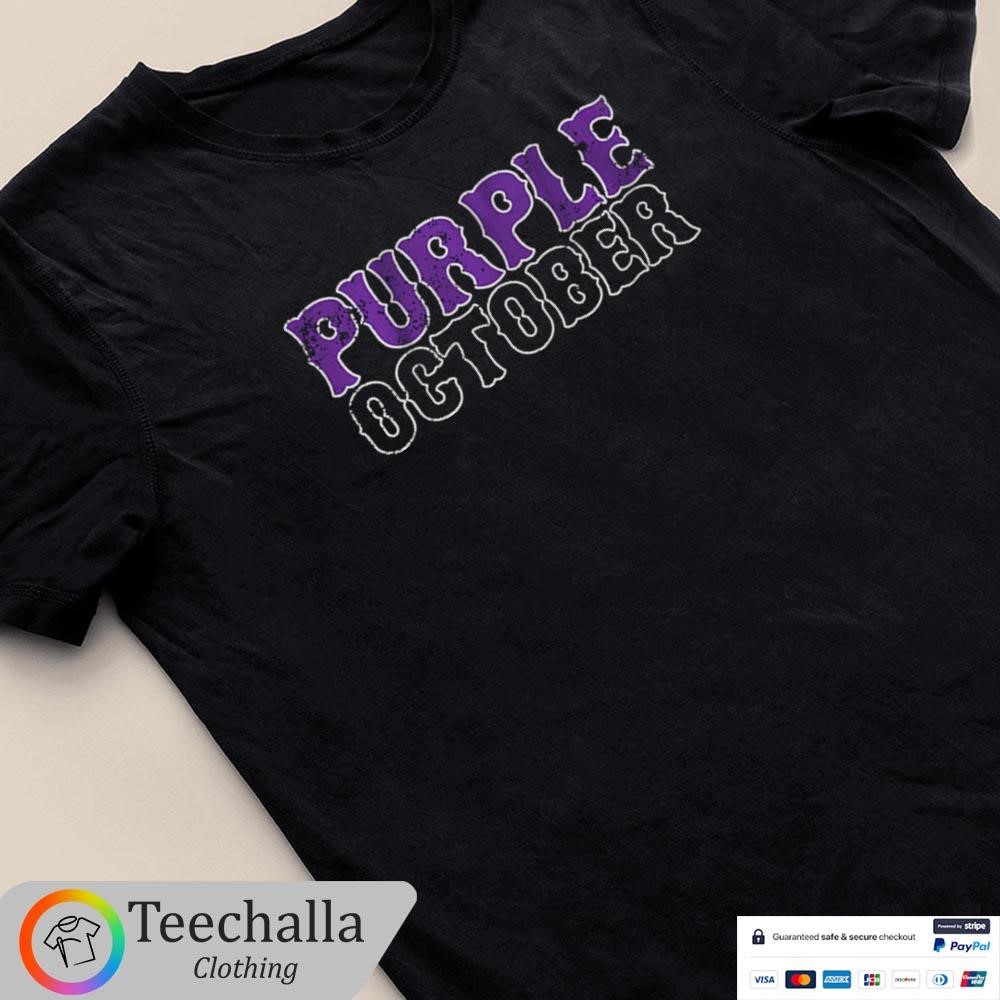 Original Purple October Shirt