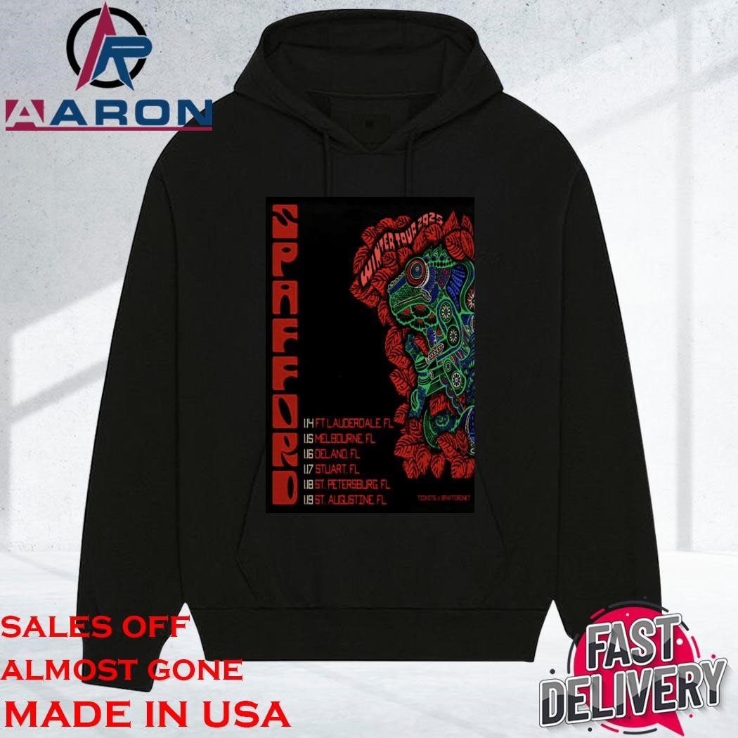 Original Spafford Fall Tour Florida 2025 hoodie