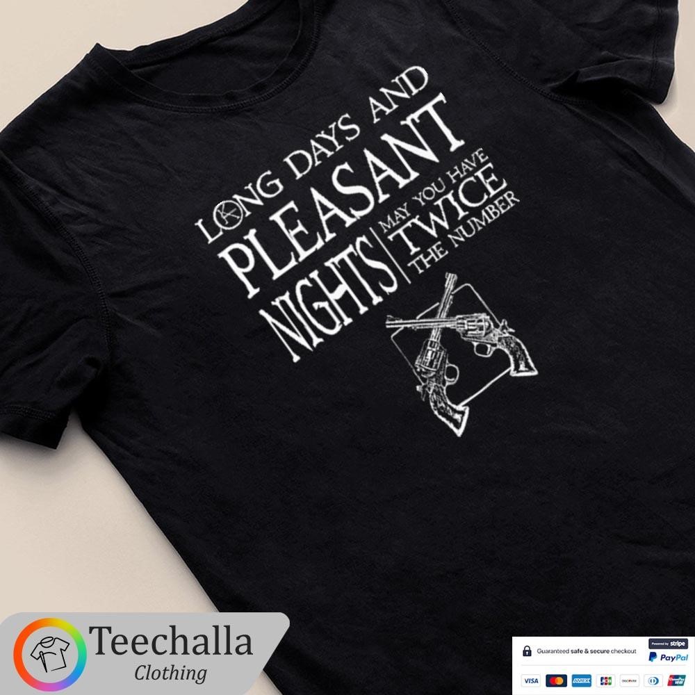 Original The Dark Tower Long Days And Pleasant Nights Stephen King Shirt