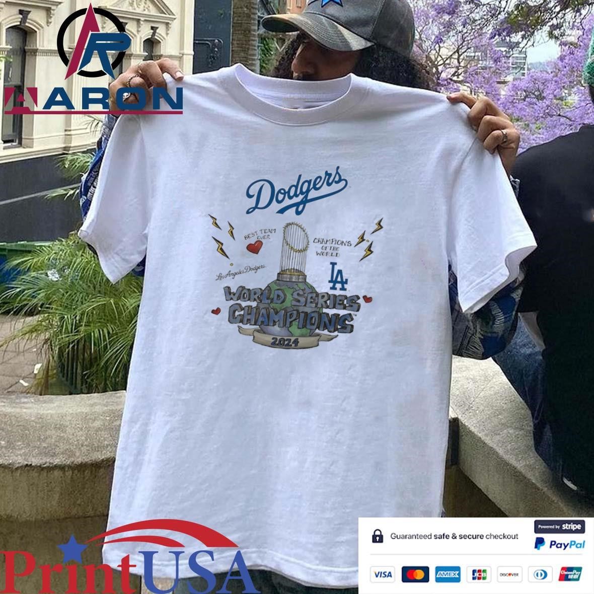 Los Angeles Dodgers Best Team Ever 2024 World Series Champions