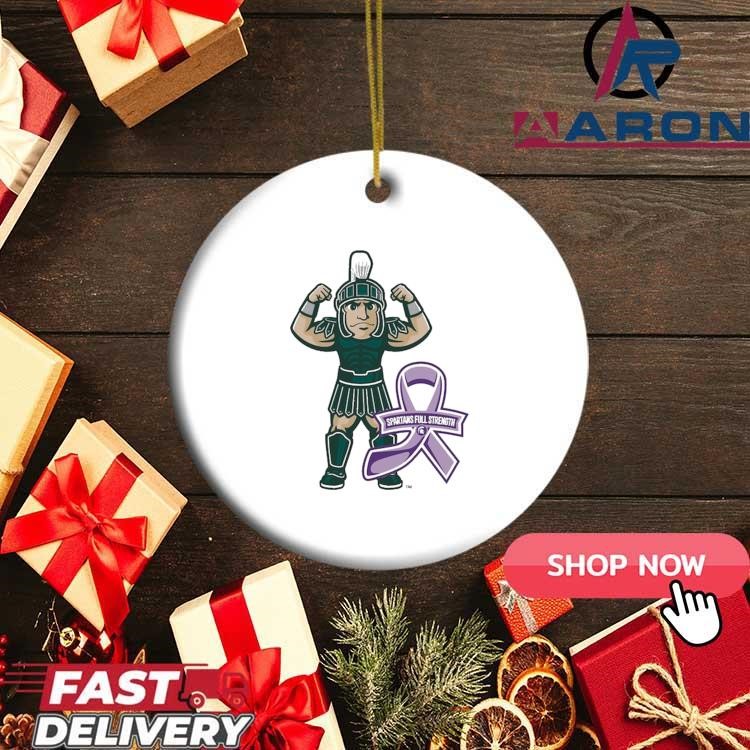 Michigan State Spartans 2024 Spartans Full Strength Ornament