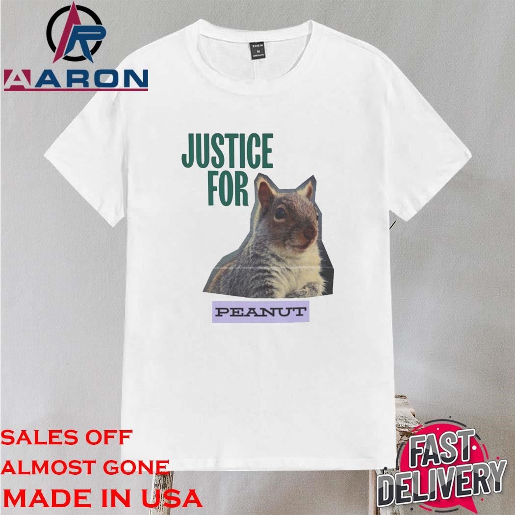 Official Justice For Peanut Animal Lover Shirt