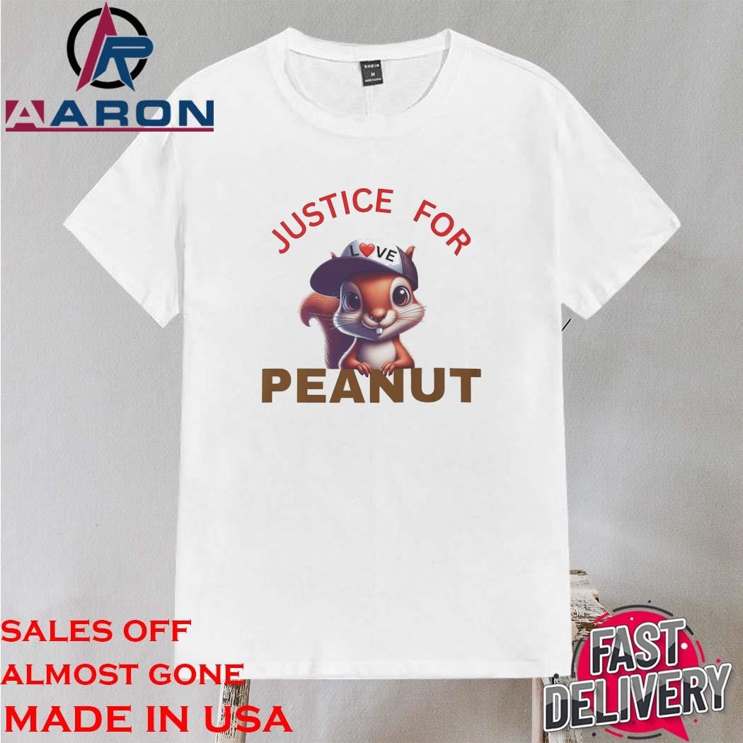 Official Justice For Peanut, Squirrel Shirt