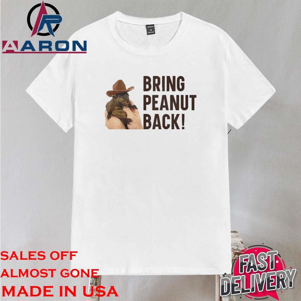 Official Peanut The Squirrel Back Shirt