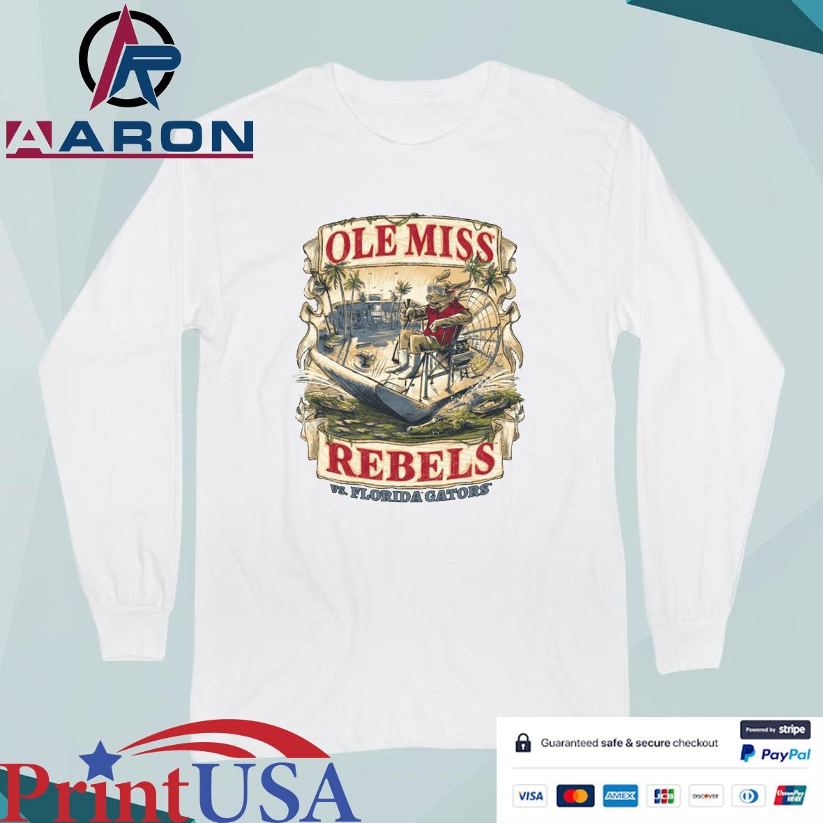 Ole Miss vs Florida Game Day 2024 T-Shirts Long Sleeve