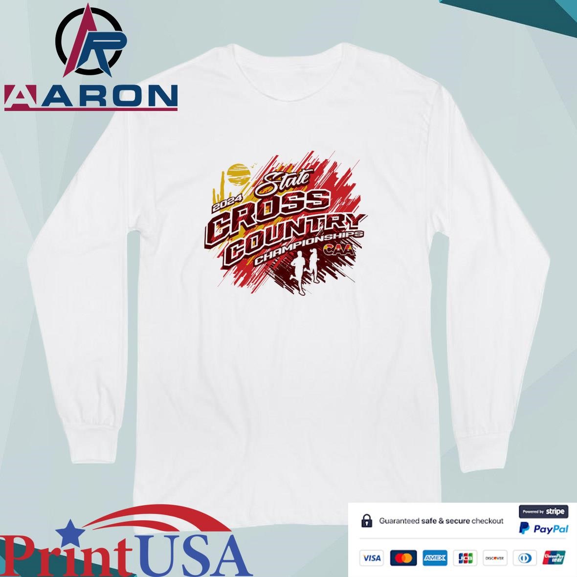 Original 2024 CAA State Championship Cross Country Long Sleeve