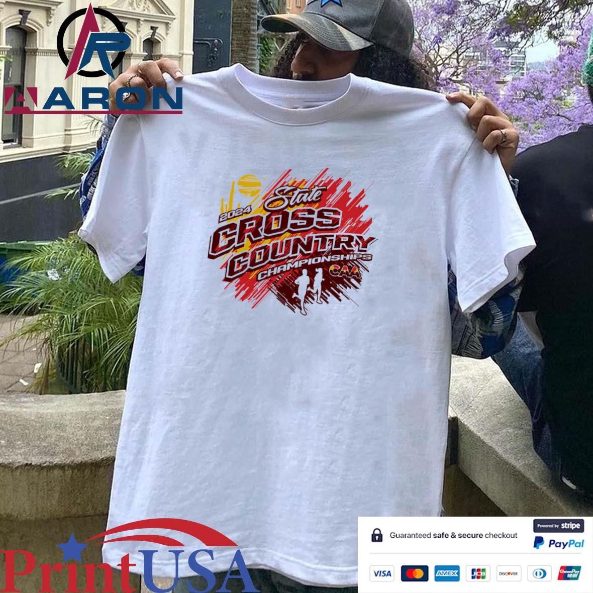 Original 2024 CAA State Championship Cross Country Shirt