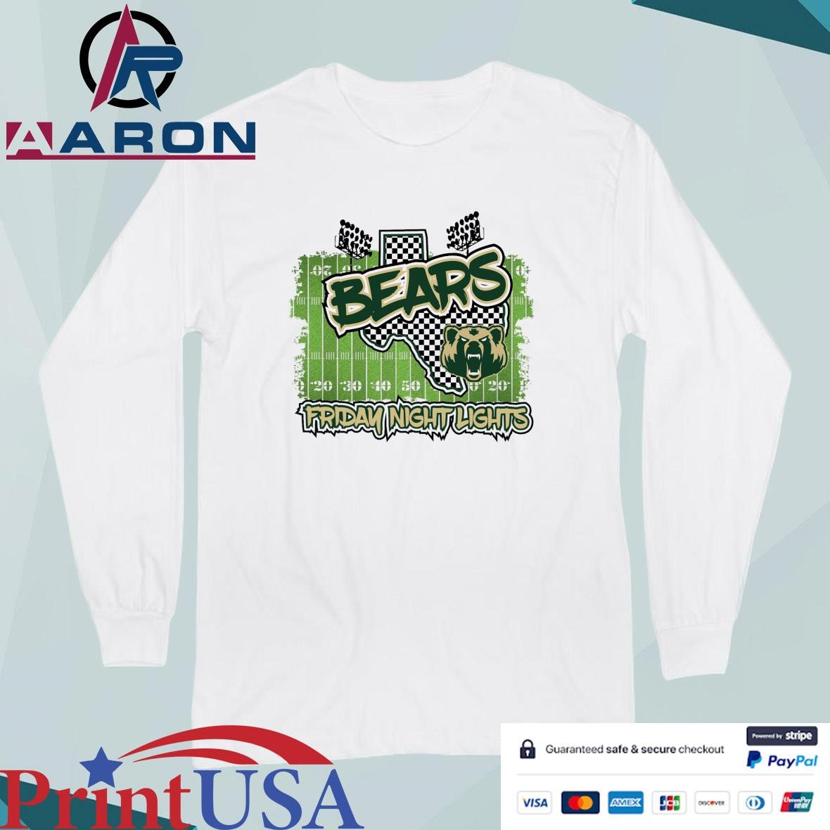 Original Bears Friday Night Lights Long Sleeve