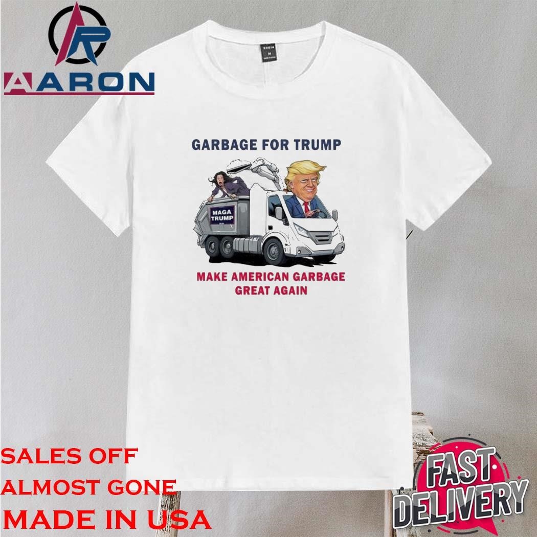 Original Garbage For Trump Make American Garbage Great Again Shirt