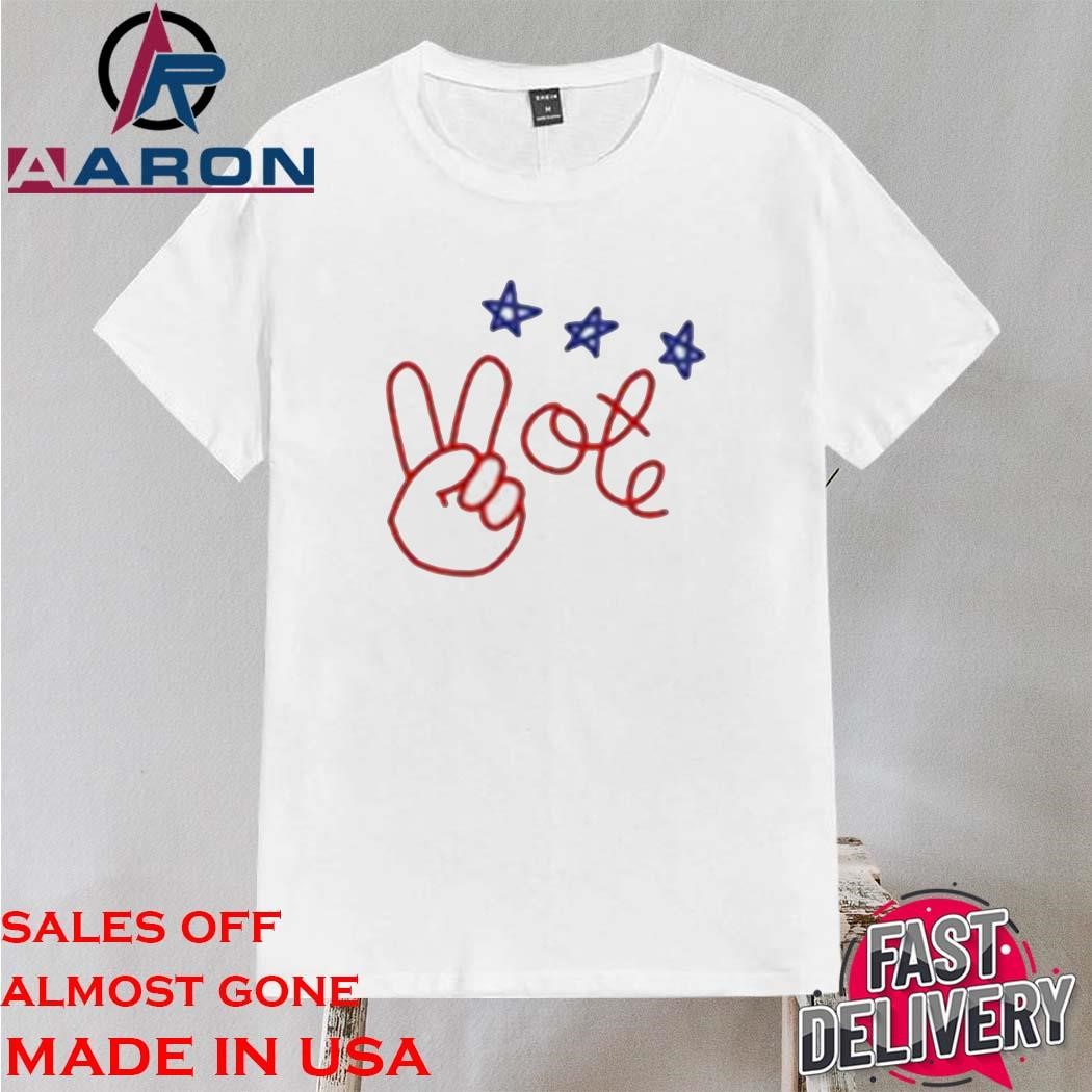 Original Lingua Franca Nyc Peace Vote Shirt