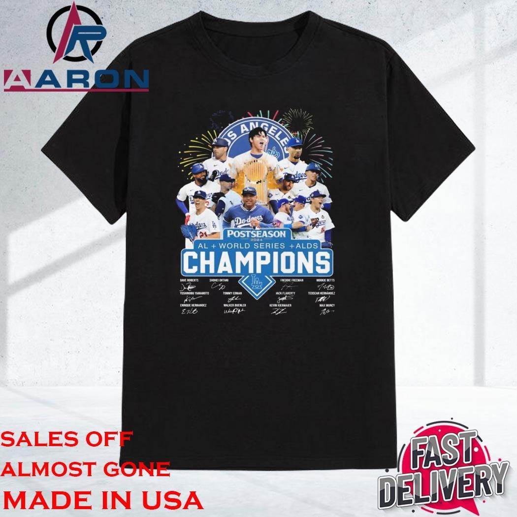 Original Los Angeles Dodgers American League World Series ALDS 2024 Champions Shirt