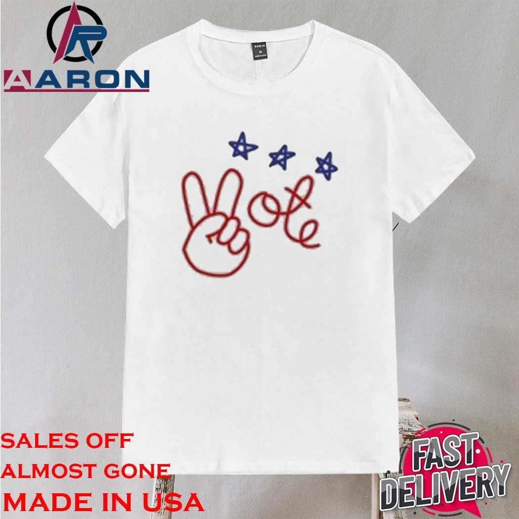 Original Peace Vote Nicolle Wallace Shirt