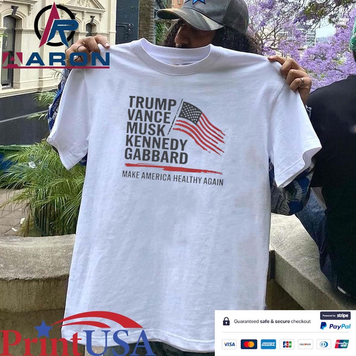 Original Team Trump Make America Healthy Again Shirt