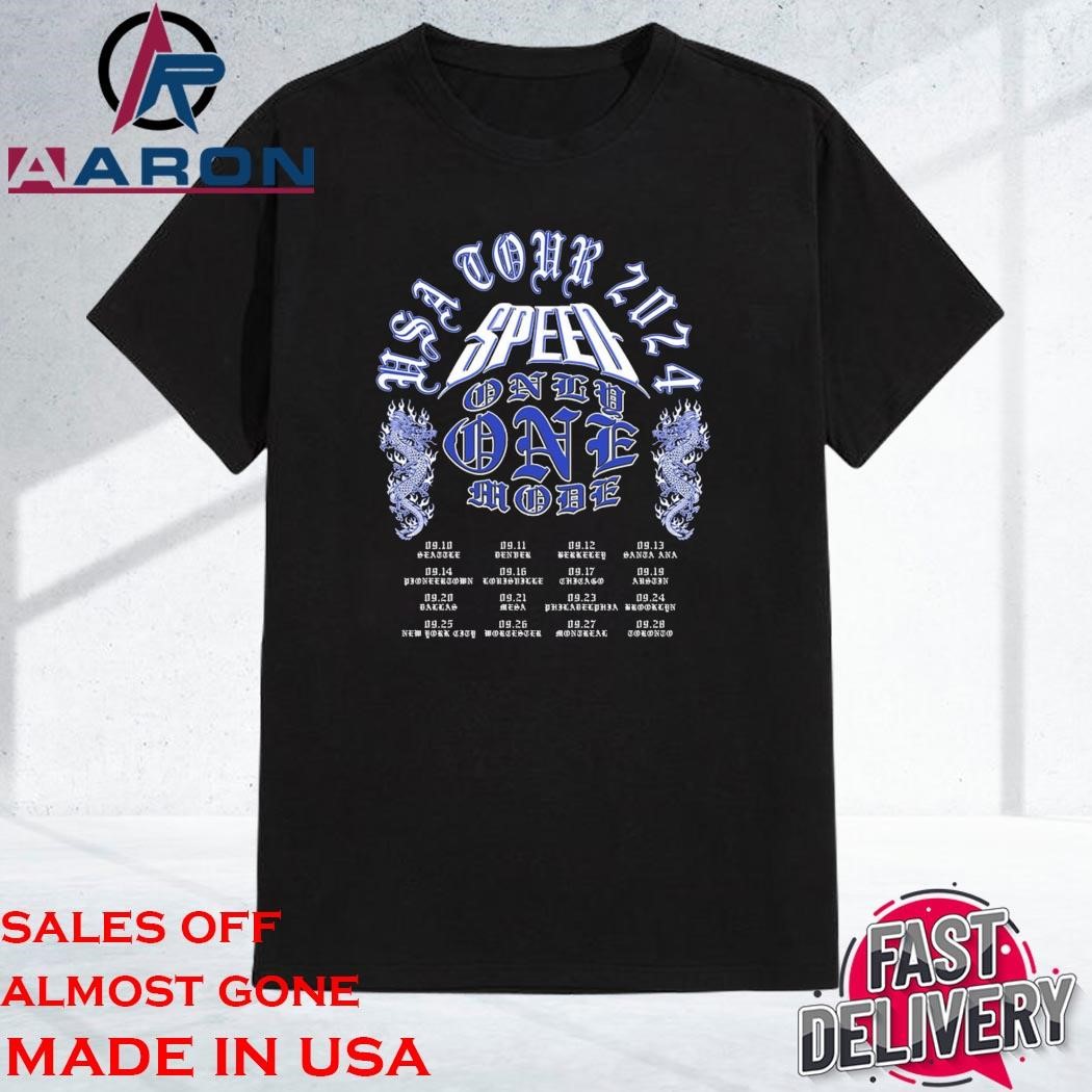 Original USA Tour 2024 Speed Only One more Shirt