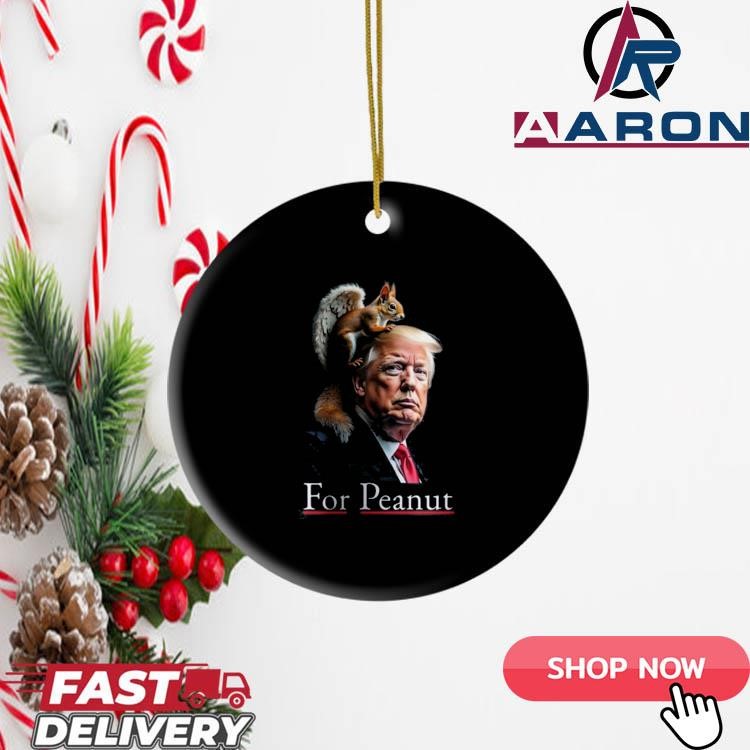 Peanut MAGA Trump Election 2024 Ornament